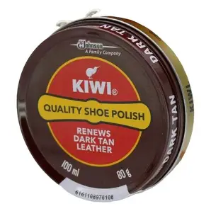 Kiwi Dark Tan Paste Polish 100ml